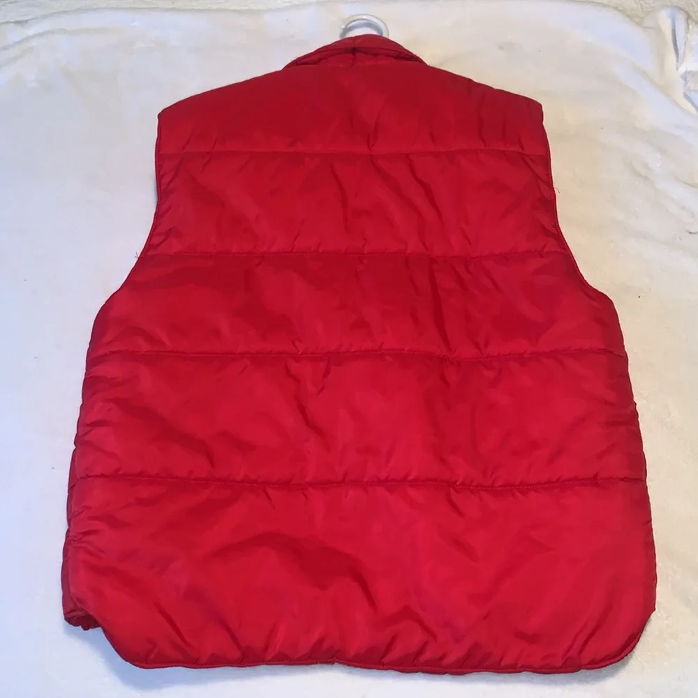 Fieldmaster red vintage puffy vest size medium - Picture 4 of 6